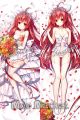 Date A Live Kotori Itsuka Wedding Dress Dakimakura Hugging Body Pillow Cover