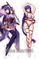 Genshin Impact Baal Raiden Shogun Dakimakura Hugging Body Pillow Cover