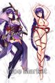 Genshin Impact Baal Raiden Shogun Dakimakura Hugging Body Pillow Cover