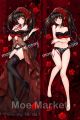 Date A Live Kurumi Tokisaki Lingerie Dakimakura Hugging Body Pillow Cover