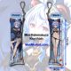 Genshin Impact Ganyu Mini Dakimakura Keychain Phone Strap