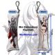 Genshin Impact Arlecchino Mini Dakimakura Keychain Phone Strap
