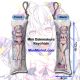 Blue Archive Shirasu Azusa Swimsuit Ver. Mini Dakimakura Keychain Phone Strap