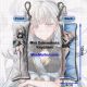 Wuthering Waves Jinhsi Mini Dakimakura Keychain Phone Strap