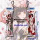 Honkai: Star Rail Lingsha Mini Dakimakura Keychain Phone Strap