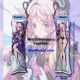 Genshin Impact Citlali Mini Dakimakura Keychain Phone Strap