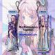 Genshin Impact Citlali Mini Dakimakura Keychain Phone Strap
