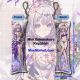 Honkai: Star Rail Castorice Mini Dakimakura Keychain Phone Strap