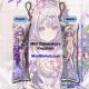 Honkai: Star Rail Castorice Mini Dakimakura Keychain Phone Strap