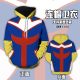 Boku no Hero Academia All Might Color Pullover Hoodie Sweatshirt