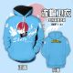 Boku no Hero Academia Shoto Todoroki Color Pullover Hoodie Sweatshirt
