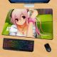 Super Sonico Gaming Mouse Pad Desk Pad Playmat