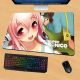 Super Sonico Gaming Mouse Pad Desk Pad Playmat