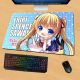 Saekano Gaming Mouse Pad Desk Pad Playmat