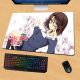Saekano Gaming Mouse Pad Desk Pad Playmat