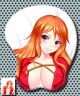 One Piece Nami 3D Wrist Rest Mouse Pad