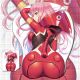 Zero Two Oppai Mousepad