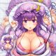 Touhou Project Patchouli Knowledge 3D Wrist Rest Mouse Pad