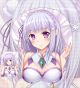 Re:Zero Emilia 3D Wrist Rest Mouse Pad