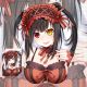 Date A Live Kurumi Tokisaki 3D Wrist Rest Mouse Pad