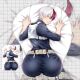 Boku no Hero Academia Shouto Todoroki 3D Wrist Rest Mouse Pad