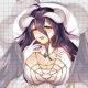 Overlord Albedo 3D Wrist Rest Mouse Pad