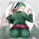 One Piece Zoro 3D Wrist Rest Mouse Pad
