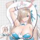 Blue Archive Ichinose Asuna 3D Wrist Rest Oppai Mouse Pad