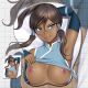 The Legend of Korra Korra 3D Wrist Rest Oppai Mouse Pad