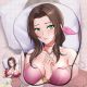 Final Fantasy VII Remake Aerith Gainsborough 3D Wrist Rest Oppai Mouse Pad