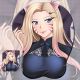 League of Legends KDA The Baddest Ahri 3D Wrist Rest Oppai Mouse Pad