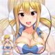 Fairy Tail Lucy 3D Wrist Rest Oppai Mouse Pad