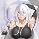 NieR: Automata A2 3D Wrist Rest Oppai Mouse Pad