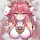 Genshin Impact Yae Miko 3D Wrist Rest Oppai Mouse Pad