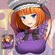 Umineko no Naku Koro ni Eva Beatrice 3D Wrist Rest Oppai Mouse Pad