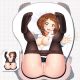 Boku no Hero Academia Ochaco Uraraka 3D Wrist Rest Oppai Mouse Pad