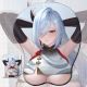 Genshin Impact Shenhe 3D Wrist Rest Oppai Mouse Pad