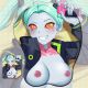 Cyberpunk 2077 Rebecca 3D Wrist Rest Oppai Mouse Pad
