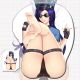 League of Legends Officer Caitlyn 3D Wrist Rest Oppai Mouse Pad