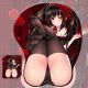 Date A Live Kurumi Tokisaki Lingerie 3D Wrist Rest Oppai Mouse Pad