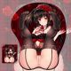 Date A Live Kurumi Tokisaki Lingerie 3D Wrist Rest Oppai Mouse Pad