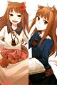 Spice and Wolf Dakimakura Hugging Body Pillow Cover
