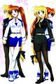 Magical Girl Lyrical Nanoha Dakimakura Hugging Body Pillow Cover