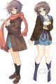 Suzumiya Haruhi Dakimakura Hugging Body Pillow Cover