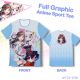 Virtual Youtuber Double-sided Full Graphic T-shirt