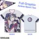 Princess Connect! Re:Dive Double-sided Full Graphic T-shirt