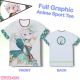 Princess Connect! Re:Dive Double-sided Full Graphic T-shirt