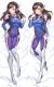 Overwatch D.Va Dakimakura Hugging Pillow Cover A0107
