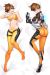 Overwatch Tracer by Stray Dakimakura Hugging Pillow Cover H3247
