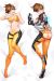 Overwatch Tracer by Stray Dakimakura Hugging Pillow Cover H3247B
